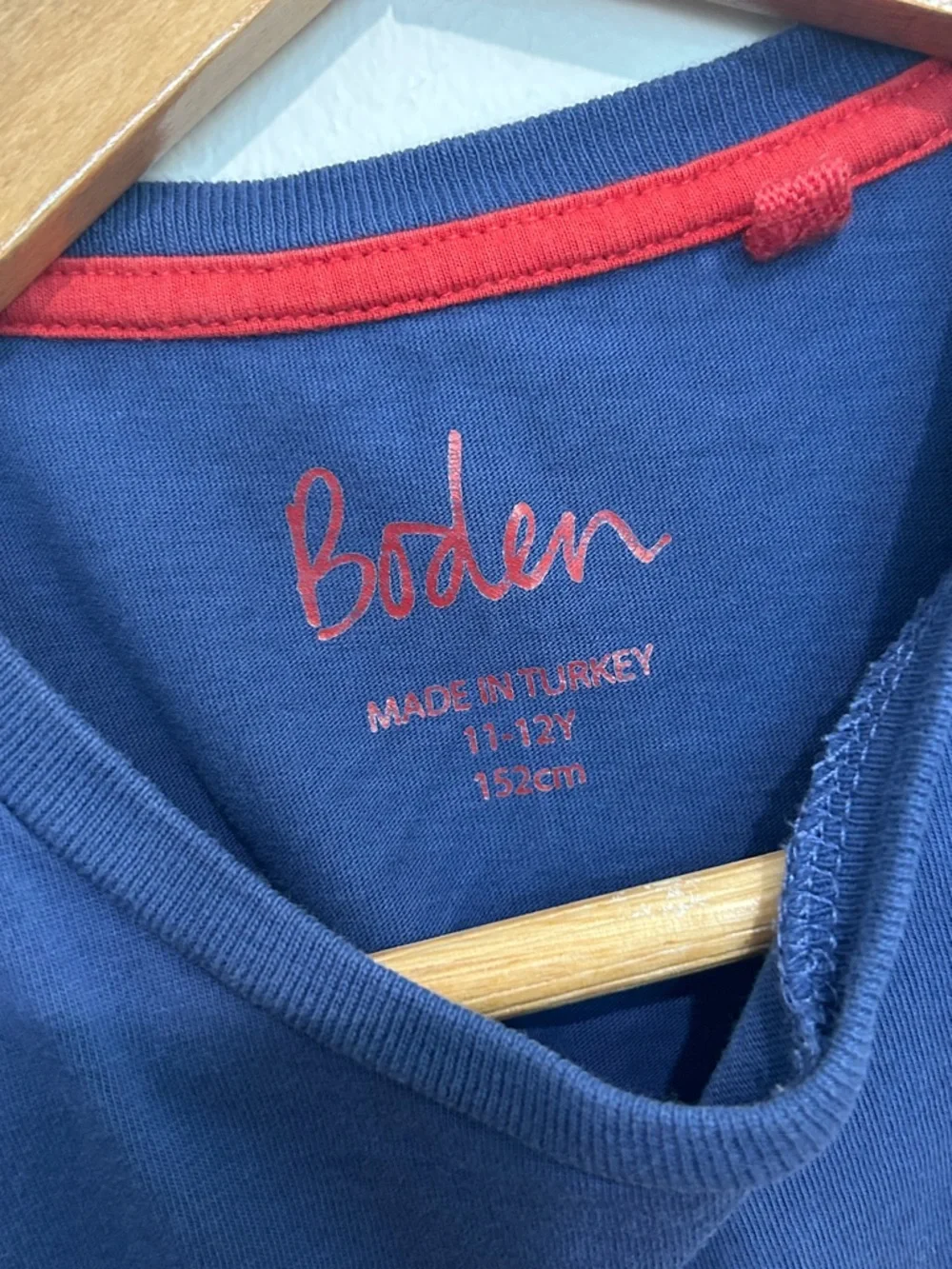 Mini Boden Navy Meerkat Sandwich Print Tee Size 11 12 - Picture 3 of 4